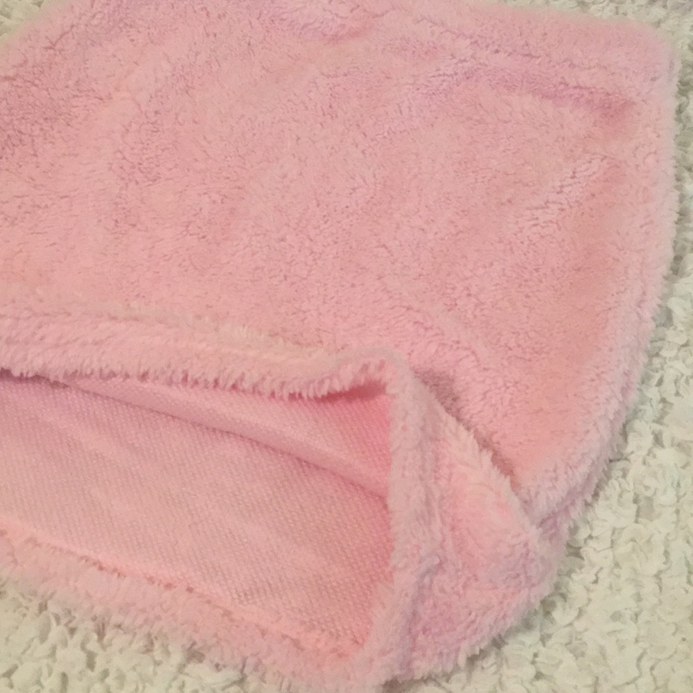 Fuzzy Pink Bikini Top & Skirt Rave SET - Picture 6 of 8